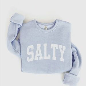 Light Blue 'Salty' Sweatshirt